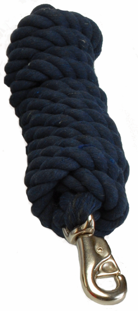 Cotton Lead Rope with Bull Snap