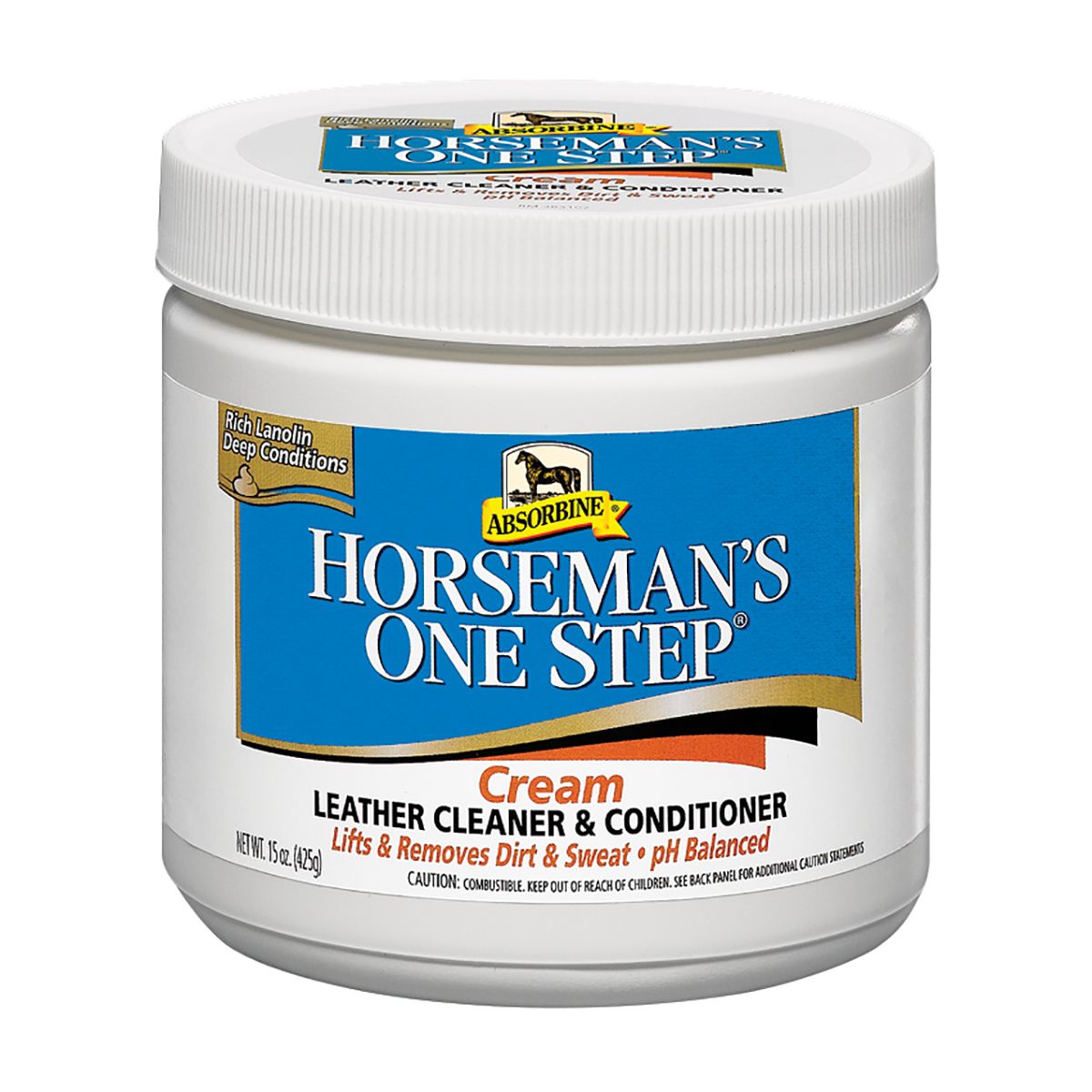 Horseman's One Step Leather Cleaner & Conditioner Cream