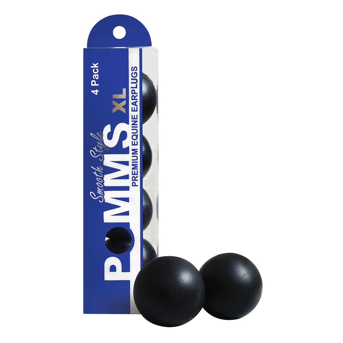 Smooth Style POMMS Premium Equine Earplugs (2 Pairs)