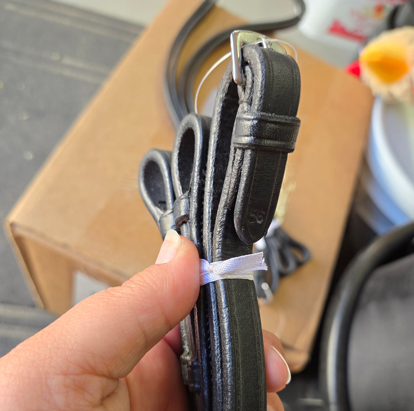Exselle Elite Smooth Curb Reins