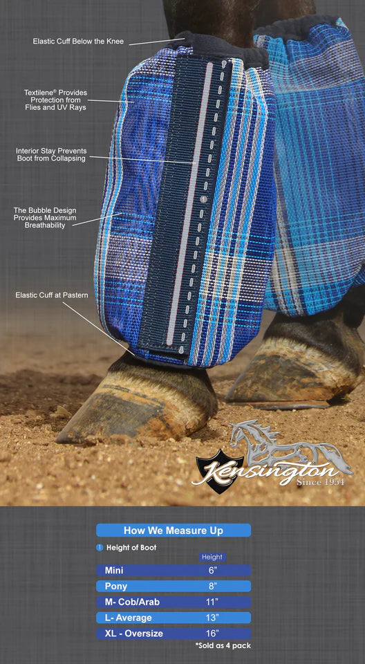 73% UV XL-Oversize-16" Bubble Fly Boots "Set of 4"