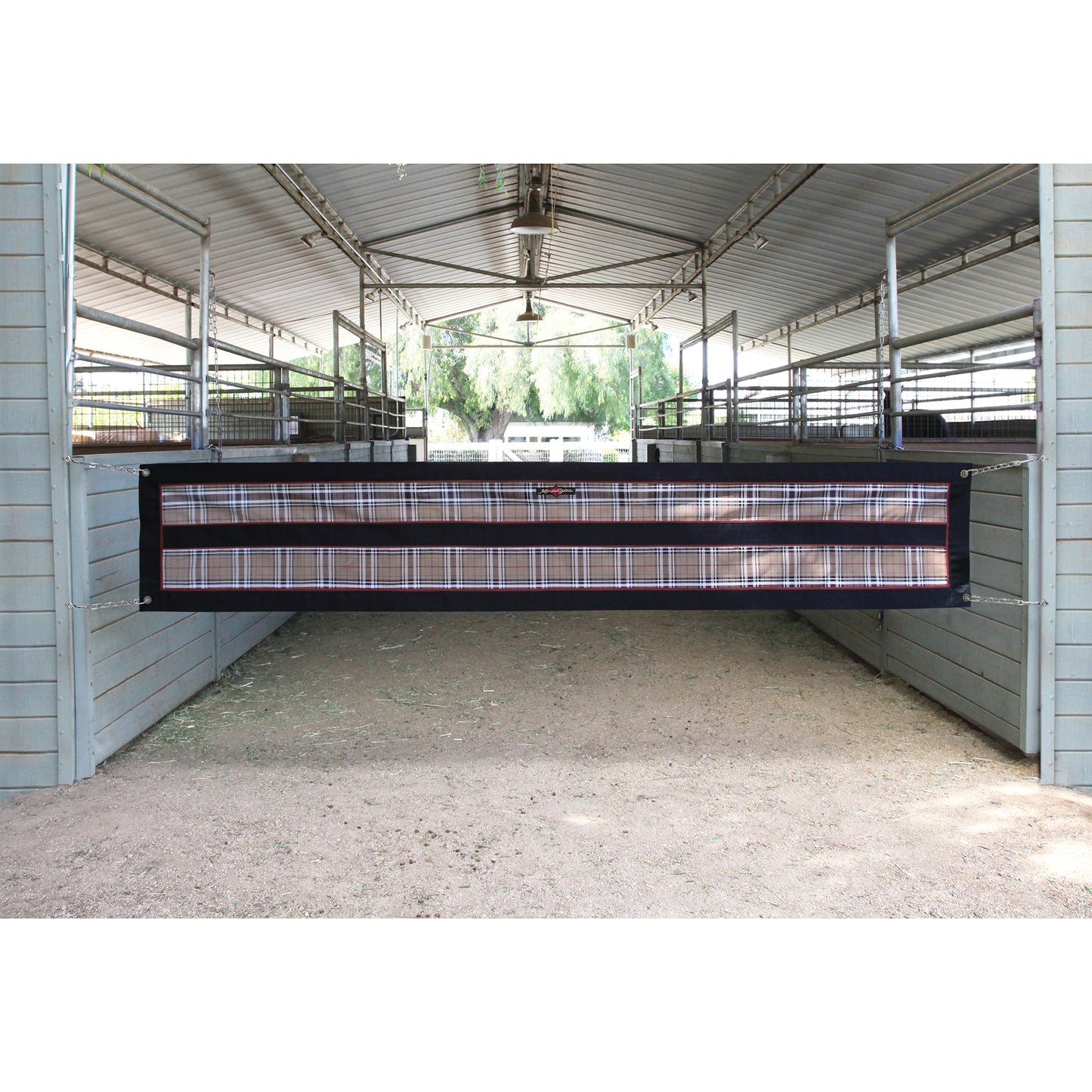 Aisle Guard with Hardware and Chain Sides by Kensington Protective Products