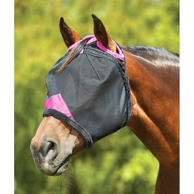 Fly Mask No Ears/Nose - 60% UV Protection - Warmblood