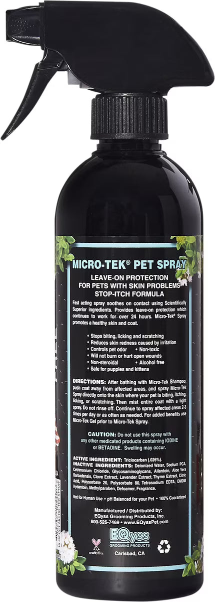 EQyss Micro-Tek Dog & Cat Spray, 16-fl oz bottle