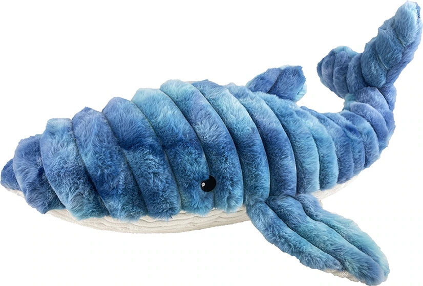Petlou Whale Squeaky Plush Dog Toy 26-in