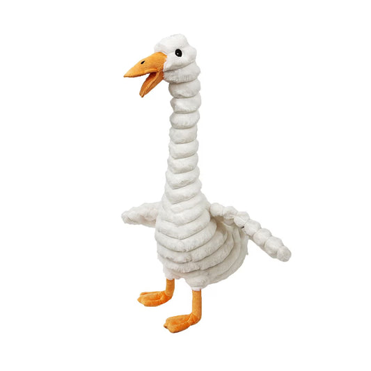 Duck / Swan Squeaky Plush Dog Toy, 36-in