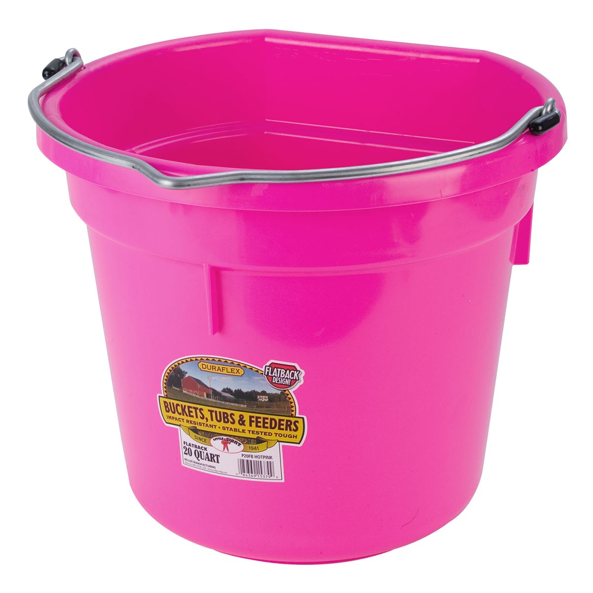 DuraFlex Flat Back Bucket 20-Quart