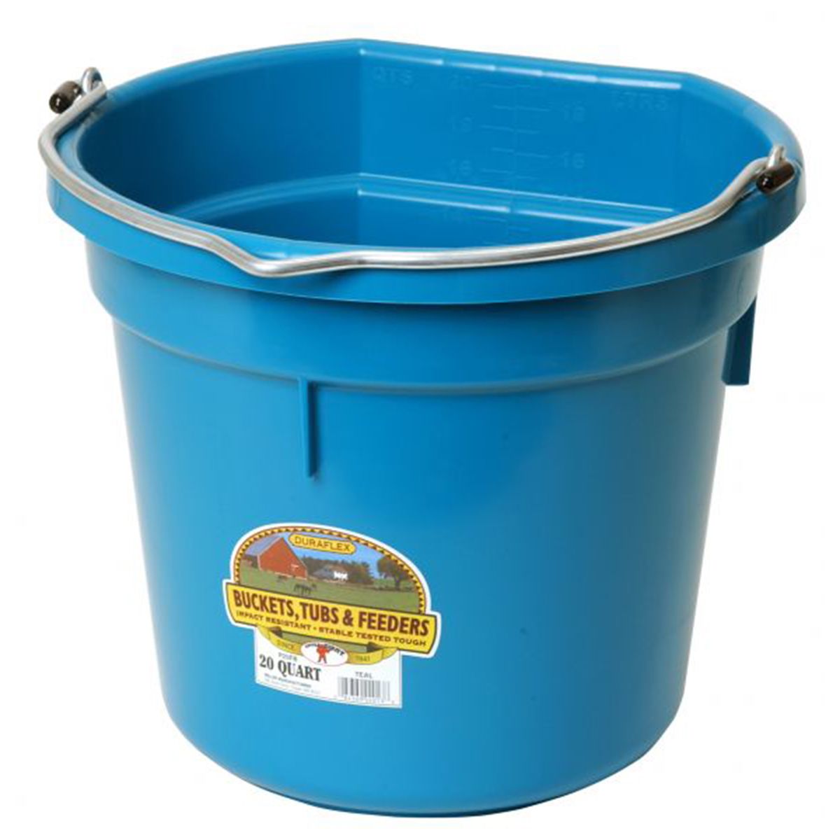 DuraFlex Flat Back Bucket 20-Quart