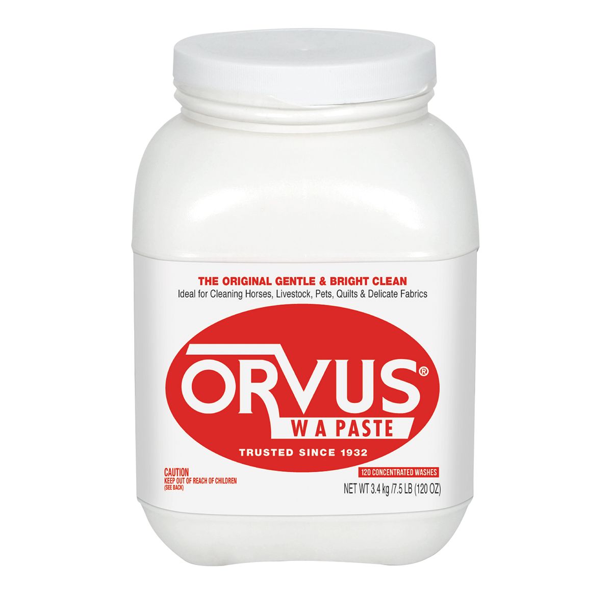 Orvus WA Paste Soap – Multi-Purpose Gentle Cleaner