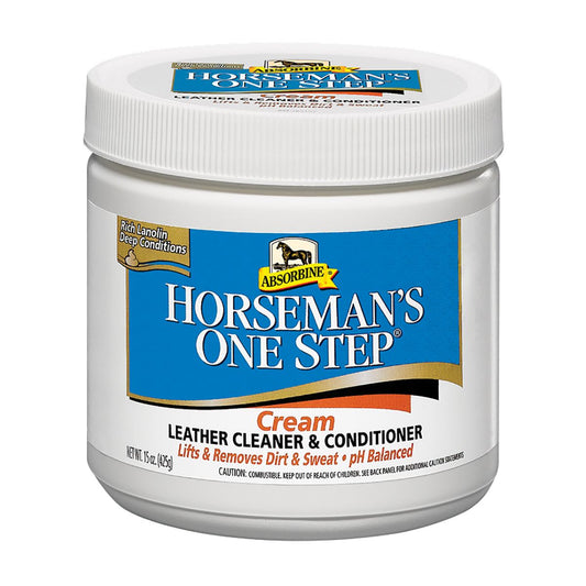 Horseman's One Step Leather Cleaner & Conditioner Cream