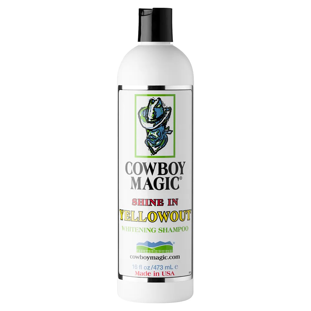 Cowboy Magic Shine In Yellowout Whitening Horse Shampoo