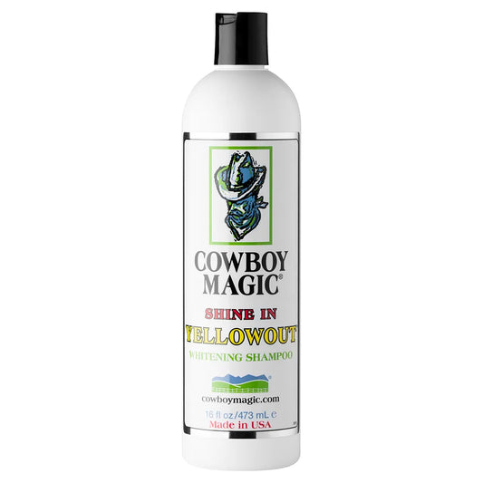 Cowboy Magic Shine In Yellowout Whitening Horse Shampoo
