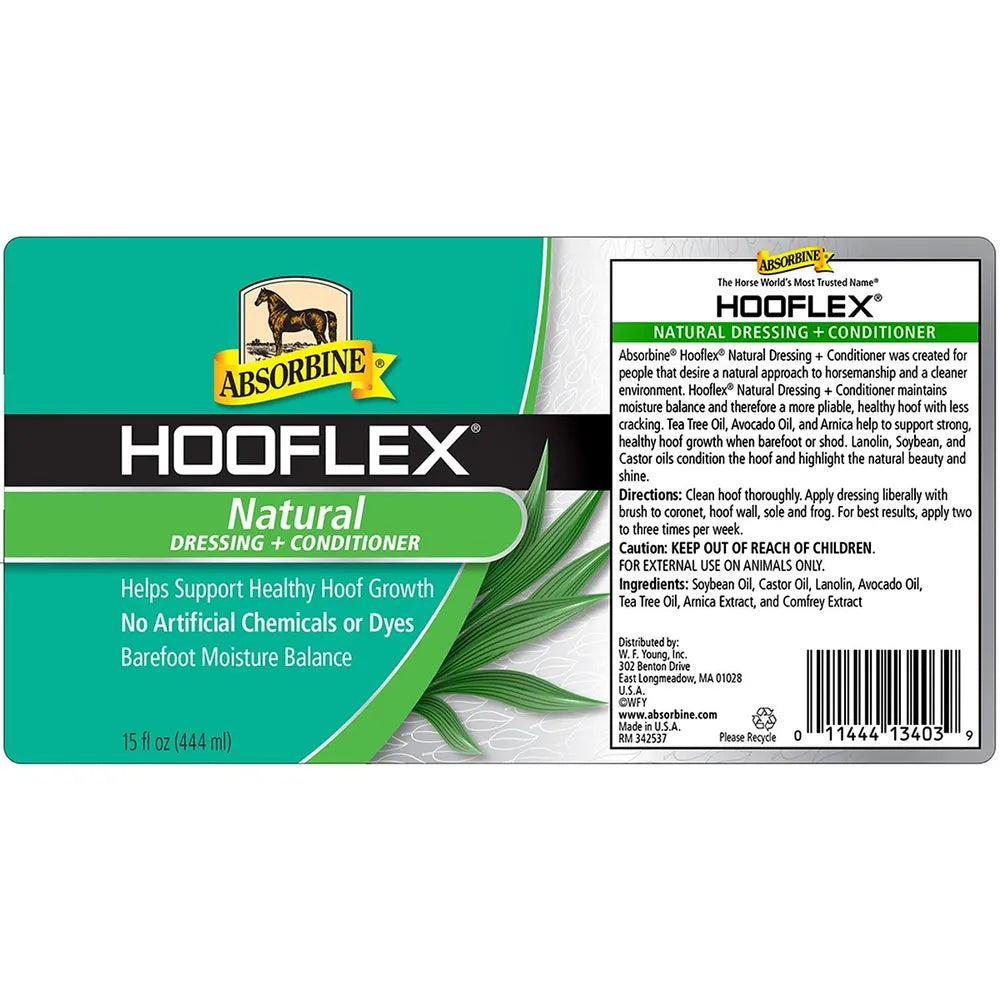 Hooflex Natural Hoof Dressing + Conditioner – All-Natural Hoof Care