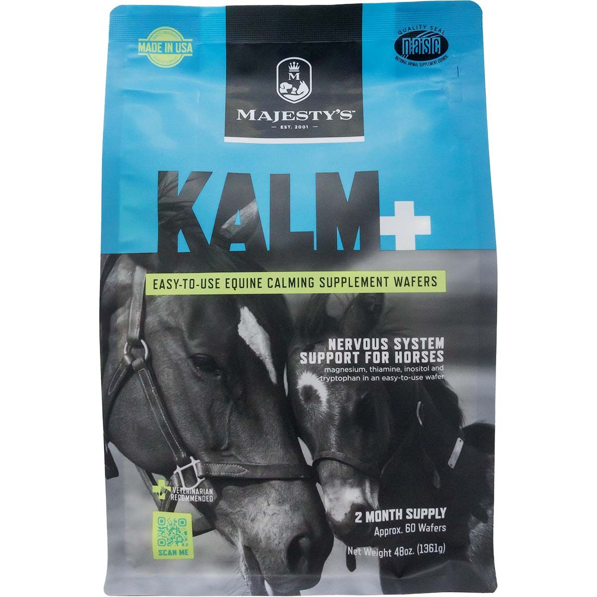 Majesty’s Kalm+ Calming Wafer Supplement