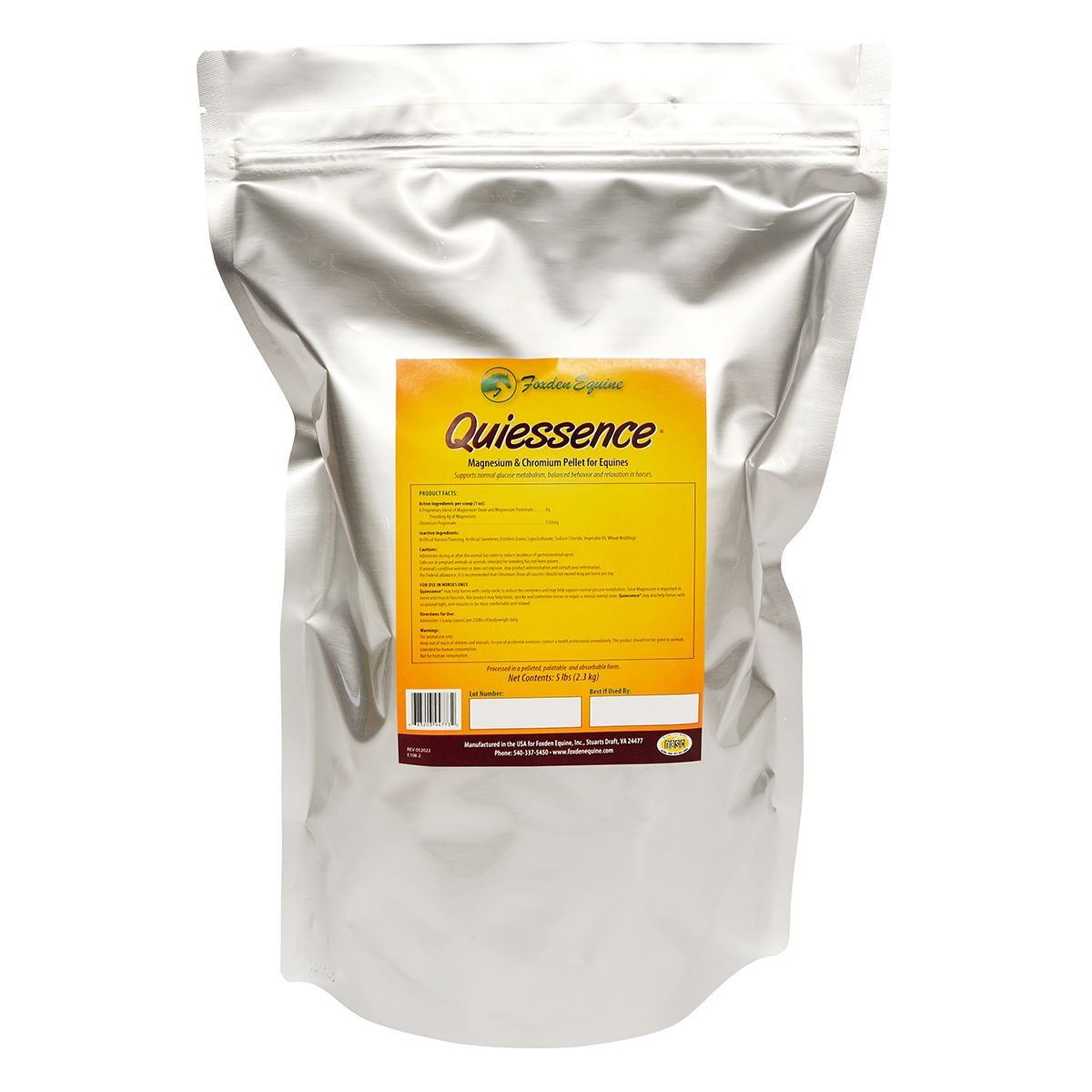 Quiessence Magnesium and Chromium Pellet