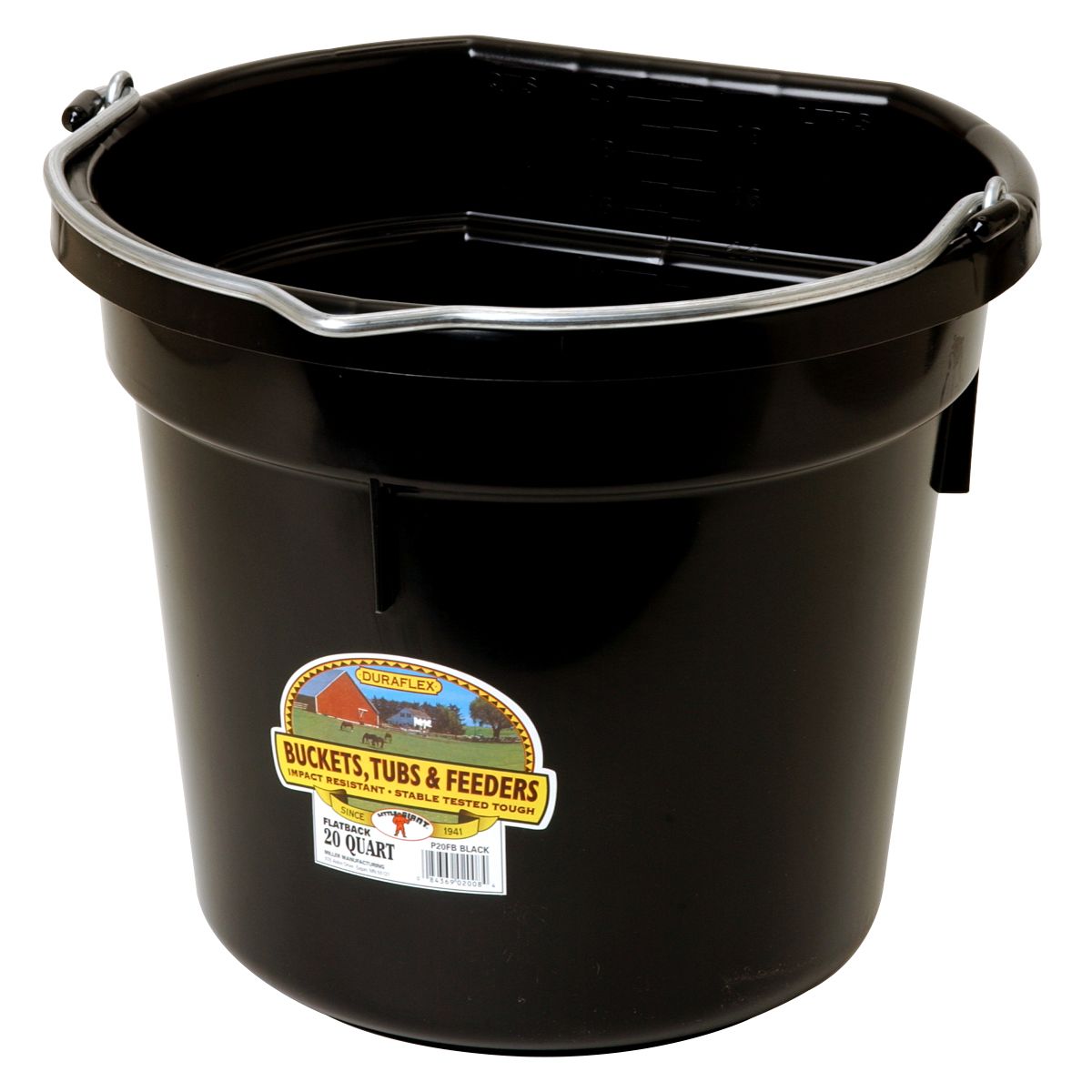 DuraFlex Flat Back Bucket 20-Quart