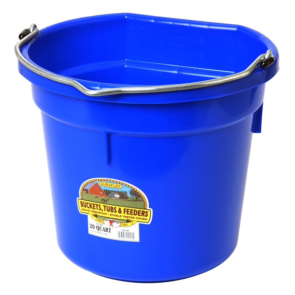 DuraFlex Flat Back Bucket 20-Quart
