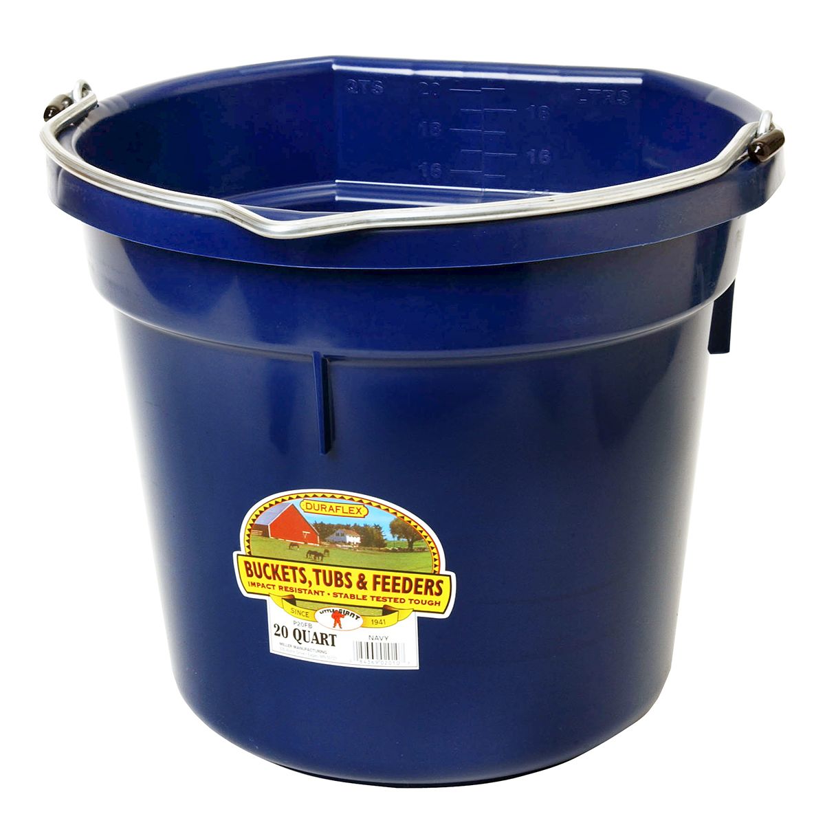 DuraFlex Flat Back Bucket 20-Quart