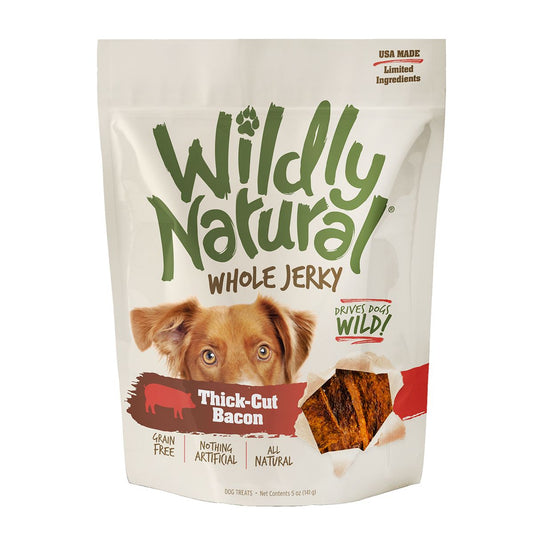 Wildly Natural Whole Jerky Strips – Bacon