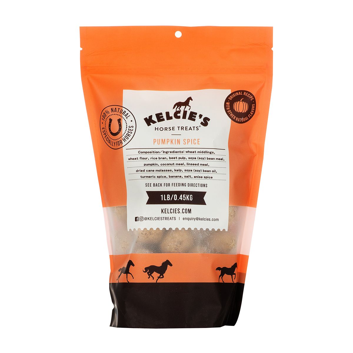Kelcie's Pumpkin Spice Horse Treats
