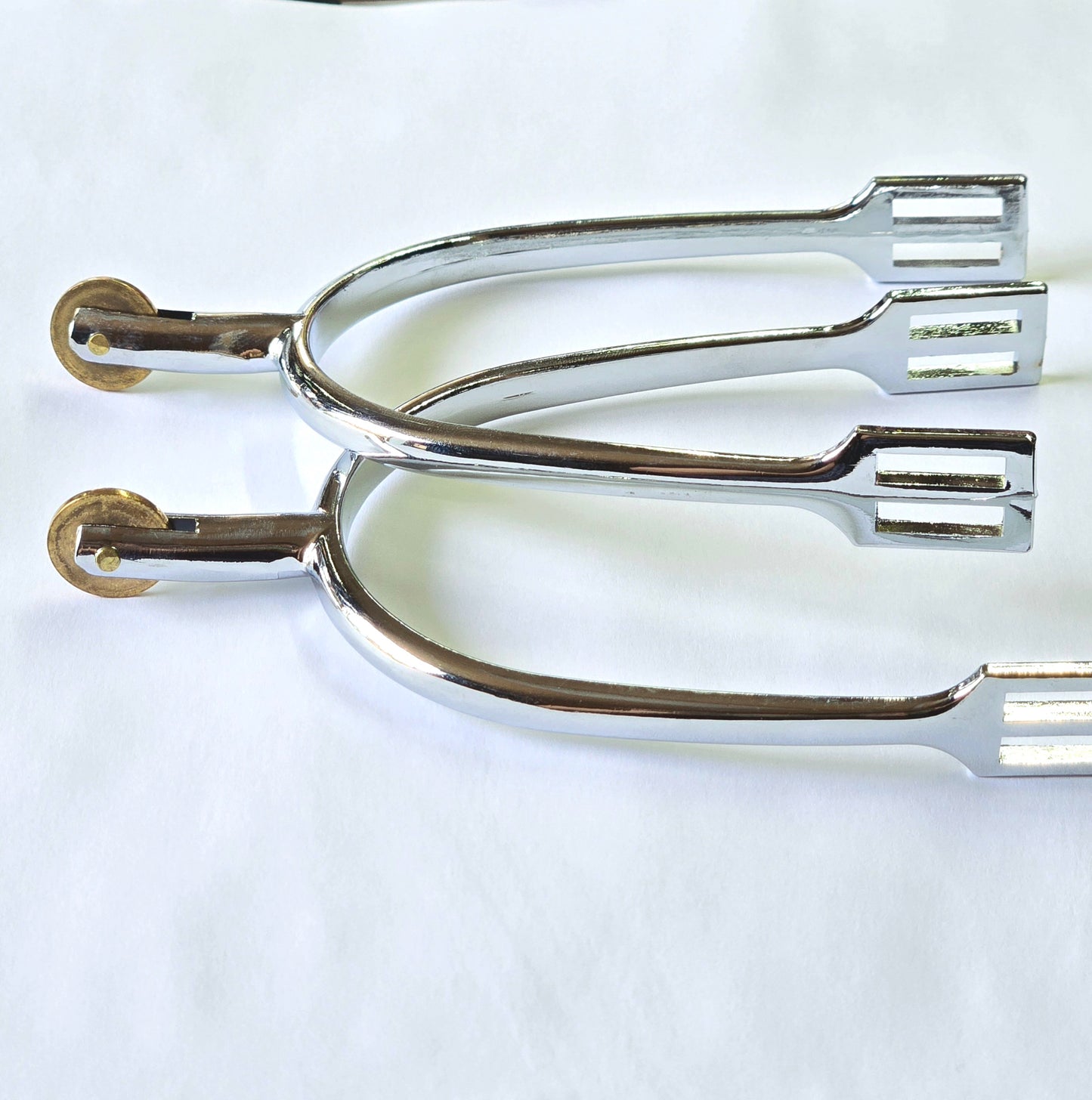 Spurs with Brass Disc Rowel