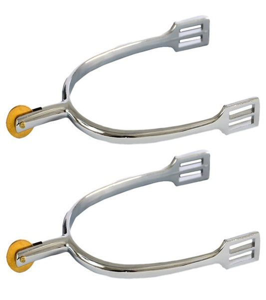 Spurs with Brass Disc Rowel