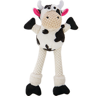 GoDog Checkers Cow Dog Toy