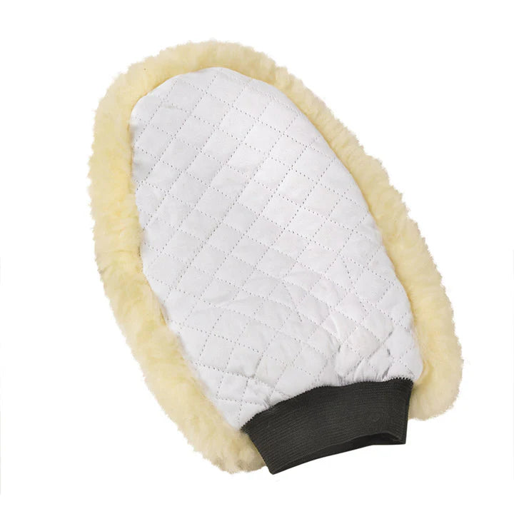 Sheepskin Reversible Grooming Mitt