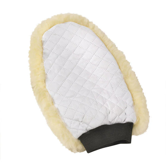 Sheepskin Reversible Grooming Mitt