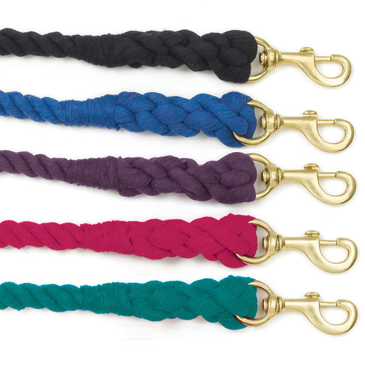 3-Ply Cotton Lead with Solid Brass Snap