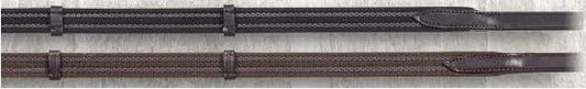 Rubberized Reins with Stops