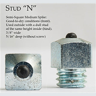 Steel Horseshoe Studs