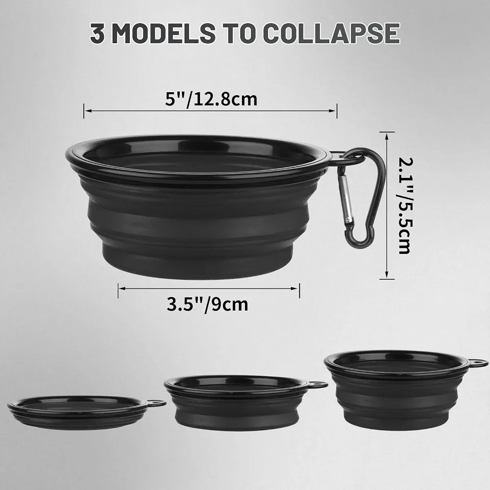 Collapsible Travel Pet Bowl