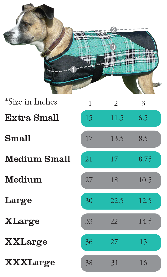 Medium Weight Waterproof Textilene Dog Coat