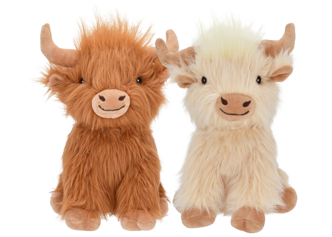Mini Highland Cow Dog Toy