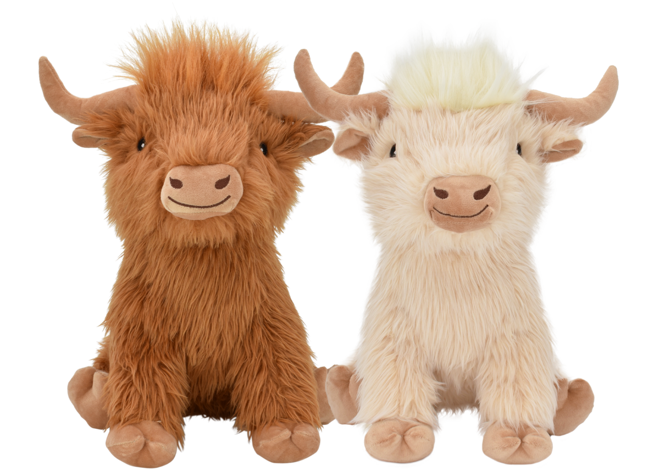 Mini Highland Cow Dog Toy