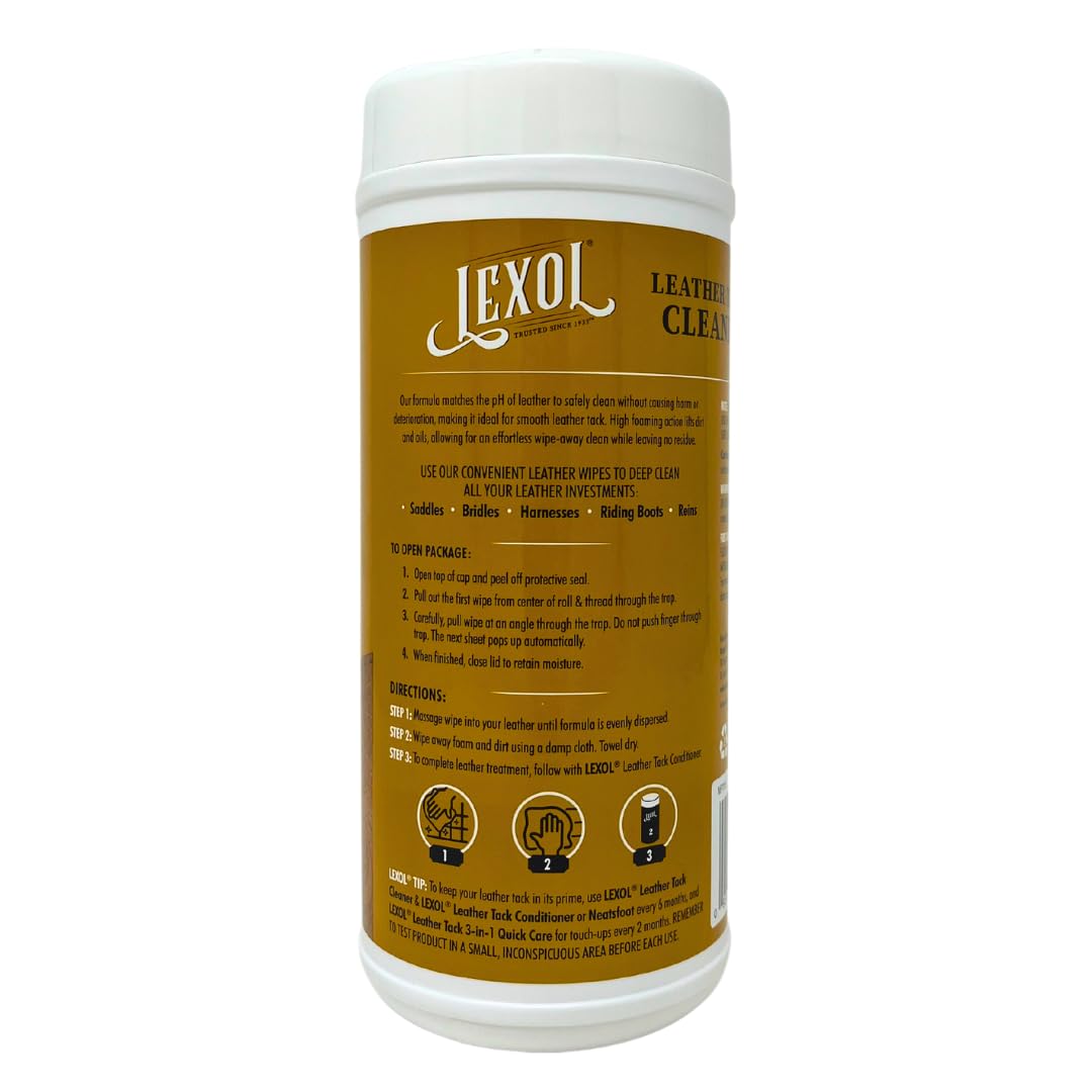 Leather Cleaner Wipes