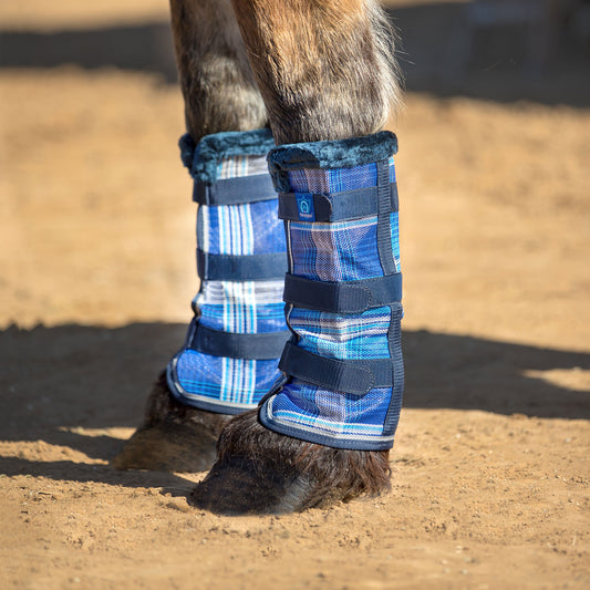 Draft Fly Boots with Fleece - Pair "Set of 2"