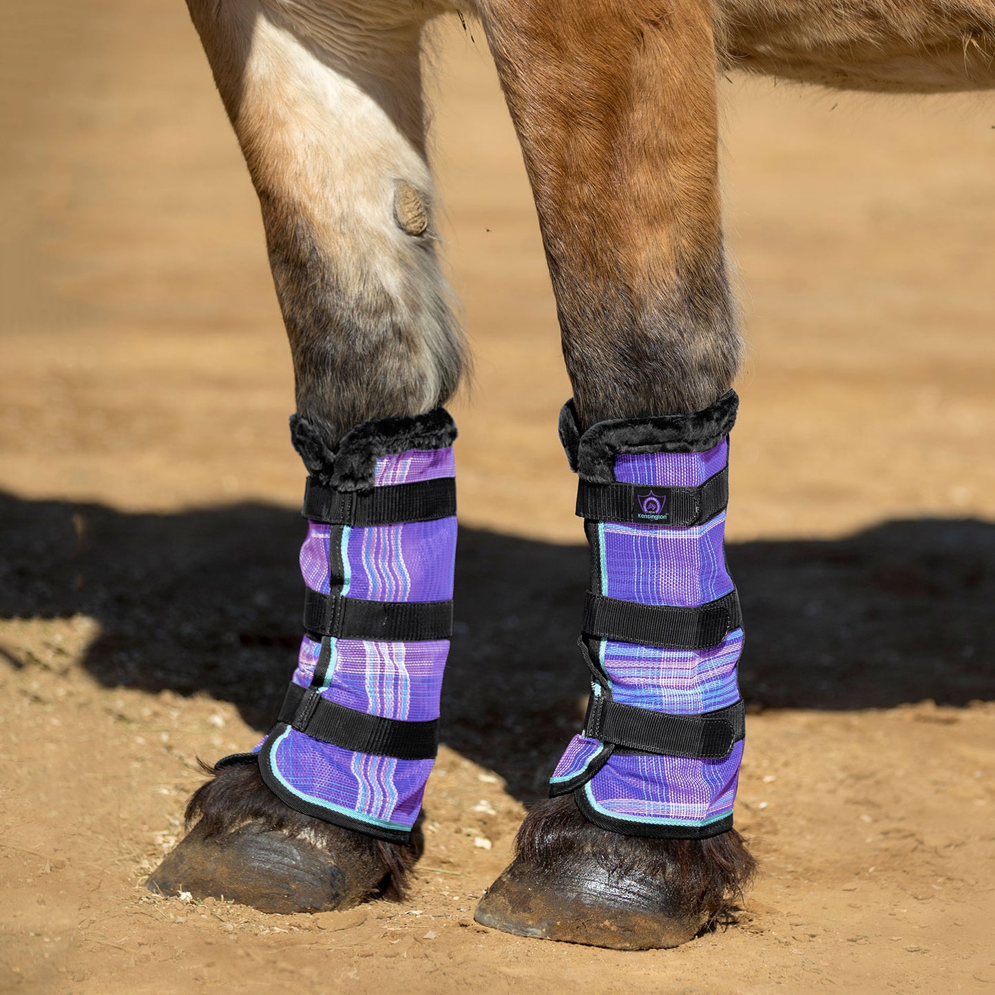 Draft Fly Boots with Fleece - Pair "Set of 2"