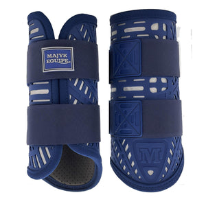 XC Elite Front and Hind Set in Navy/Silver