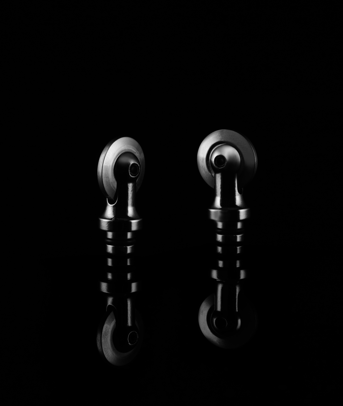 "Quik-X" Rounded Rowel Shanks for Spurs