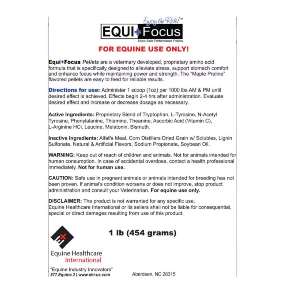 Equi+Focus Pellets