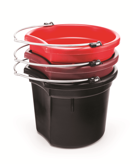 K&D 20-Quart Platinum Flat Back Bucket